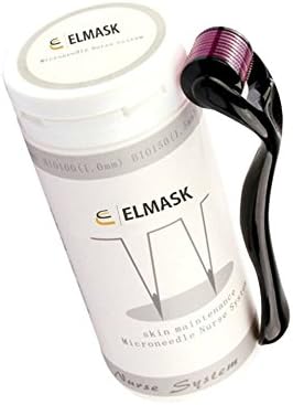 E ELMASK Mns 2.0 Titanium 540 Micro Needle Derma Roller Face Treatment