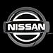 5D Led Tail Light Whith Original Emblem Sticker for NISSAN (White)