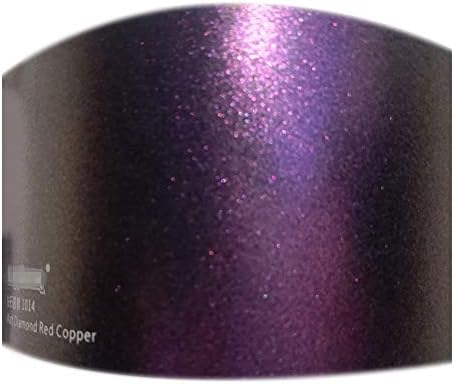 車ステッカー カーアクセサリ 車ラップビニールフィルムマットパープルとゴールド1 52 9m エアリリース車の装飾ステッカーシート Diyステッカー