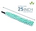 EVERSPROUT Duster 3-Pack | Hand-packaged Cobweb Duster, Microfiber Feather Duster, Flexible Microfiber Ceiling & Fan Duster | Twists onto Standard 3/4
