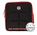 6 Pack Fitness Cube Americas #1 Choice in Meal Management 3 - Meal (Black/Red)
