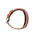 HWHMH 1PC Replacement Stainless Steel Metal Band/Genuine Leather Band Strap for Samsung Galaxy Gear S SM-R750 Smart Watch (No Tracker) (Leather, Brown)