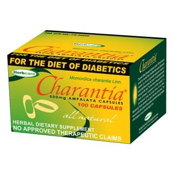 Charantia Ampalaya Capsules - Lower Blood Sugar in 30 Days by Herbcare Philippines