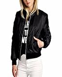 StyleDome Women Short Biker Bomber Jacket Classic Quilted Coat Outdoor Hoodies