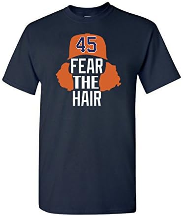 WB SHIRTS Blue Houston Cole Fear The Hair T-Shirt Adult