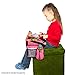 Car Seat Tray Pink (or Blue) | Kids Travel Tray Perfect for Stress-Free Travel | Fun Lap Desk for Kids | Toddler Travel Tray | Nifty Kids Activity Tray