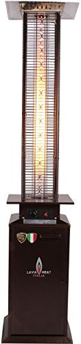 Lava Heat Italia Patio Heater Quattro Propane, 41,000 BTU, Heritage Bronze