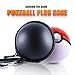 Carrying Case Compatible with Poke Ball Plus for Nintendo Switch, Hard EVA Protective Storage Case Compatible with Pokemon Lets Go Poke Ball Plus with Detachable Carabiner - Black