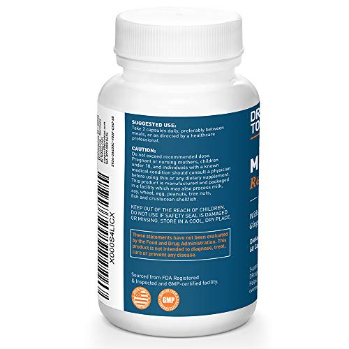 Dr Tobias Muscle Recovery - Joint & Muscle Aches & Pain - Injury Supplement (60 Count)