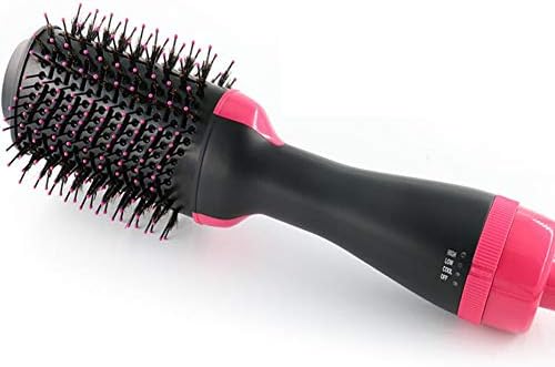 BelleLotus One-Step Hair Dryer & Volumizer,Salon Hot Air Paddle Styling Brush Negative Ion Generator Hair Straightener Curler for All Hair Types [Energy Class A]
