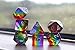 Polyhedral DND Dice Set RPG Rainbow Dice for Dungeons and Dragons(D&D) Role Playing Game,MTG,Pathfinder,Table Game,Math Games Dice Set with Dice Pouch