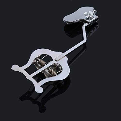 YouCY Sheet Music Clamp-On Holder- Marching Musical Sheet Clip Trombone Marching Lyre for Trumpet Trombone Tool - Thumbnail 4