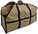 Grillinator Firewood Log Carrier Tote Bag with Exclusive (Khaki)