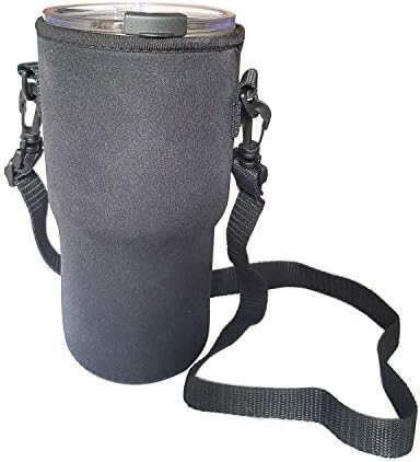 Tumbler Holder Carrier - Cup Sleeve - Hand Carry Pouch -Adjustable Detachable Strap, Fits YETI Rambler,RTIC,Ozark,30 oz-36 oz