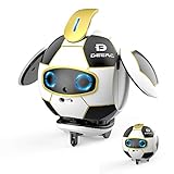 DEERC Robot Toy for Kids with Talking Singing Dancing,Interactive Deformation Soccer Robots with Repeat What You Say,Touch Sensing,Obstacle Avoidance,Learning and Educational Gifts for Boys Girls