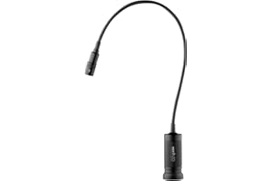 NextLED NT-7647 20-Inch Gooseneck Flashlight with Magnetic Base, Cree LED, Zoomable Lens, IP54 Rating Waterproof. Flexible LED Light, Work Bench, Auto Repair, Grill Light, Inspection