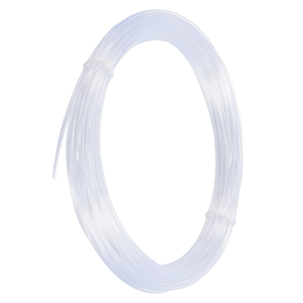 BENECREAT 10m Plastic Boning Roll, 3mm PP Corset Strips Round White Webbing Boning for Lingerie Bra Sewing Accessories, Bridal Wedding Dress DIY Supplies