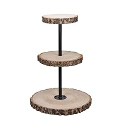 Efavormart 19" Tall | 3 Tier Rustic Cupcake