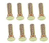 8 PACK Genuine 2005-2015 Polaris Ranger, Sportsman, Hawkeye, RZR, Tail Blazer, Trail Boss, ATV, UTV Wheel Studs 7518378