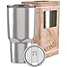 Ford Kong - 26oz Vacuum Insulated Double Wall Stainless Steel Tumbler w Slider Lid and Straw
