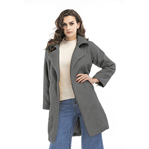 Rishoping Women's New Style Winter Dress-Coats Slim Long Woolen Pea Coat Rishoping Women's New Style Winter Dress-Coats Slim Long Woolen Pea Coat