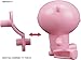 BANDAI Hobby HGPG #14 Pretty in Pink & Petit Petit'gguy Gundam Build Fighters Model Kit (1/144 Scale)