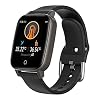 Smartwatch, 1.30 kleurenscherm, waterdicht horloge met lichaamstemperatuur, hartslag, slaapmonitoring, meerdere…
