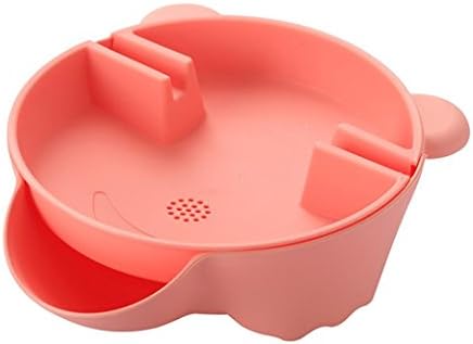 Rambly Creative Shape Bowl Perfect For Seeds Nuts And Dry Fruits Storage Box (Pink)