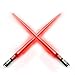 ChopSabers Lightsaber Led Light Up Chopsticks (1-Pair, Red)