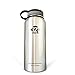 321 STRONG 500 mL (16.9 Fluid Ounce) Aluminum Water Bottle, Silver Metallic