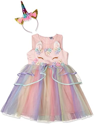 Baby Girls Rainbow Unicorn Tutu Dress Princess Fancy Dress Birthday Pageant  Party Dresses Girls Christmas Halloween ,With Headband, Pink, 5-6 Years  price in Saudi Arabia | Amazon Saudi Arabia | kanbkam