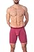 Obviously Apparel Downtown Collection - AnatoMAX Boxer Brief 9 inch Leg - Red Brick - Large