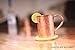 Set of 2 Moscow Mule Handcrafted Copper Mugs w/ Gift Box - 100% Solid Pure Copper, 16oz, Straight, Hammered