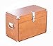 TRINITY TWM-3501 Wood Toolbox, Brown