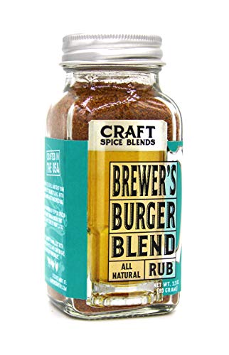 Brewer s Burger Blend - Craft Spice Blends - Salt Free Burger Seasoning - 3.3oz
