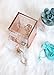 Rose Gold Acrylic Makeup, Jewelry, Stationary Holder, Organizer, 3 drawer, Compact by Lucido Cosmetics
