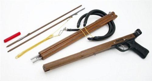 Riffe Euro Traveler E-90T Speargun for Scuba Diving and Spearfishing