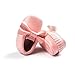 Voberry Baby Boys Girls Soft Soled Tassel Bowknots Crib Shoes PU Moccasins (12~18M, Pink)