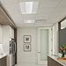 LED 2x4 Volumetric Troffer - 42W White Frame Retrofit, Dimmable, 4000K (Cool White), 5400 Lumen, DLC Qualified and ETL Listed