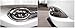 2pcs Car Chrome Front Fog Light Lamp Frame Cover Trim Emblems Compatible For Honda HRV HR-V 2016-2017-2018