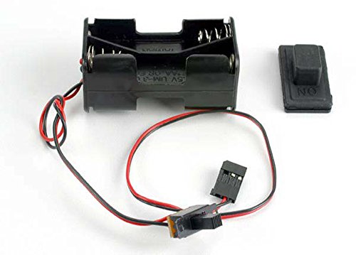 Traxxas 1523 Battery Holder, Switch and Cover for Villain