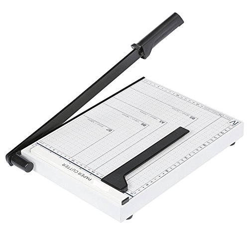 Elever Heavy Duty Professional Paper Cutter Guillotine Paper Trimmer Machine for A4 B5 A5 B6 B7 Home Office Use - Thumbnail 7