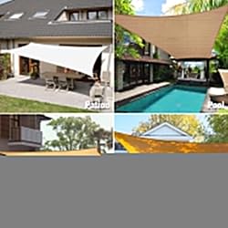 Amahut Sun Shade Sail Rectangle Canopy Porch Cover