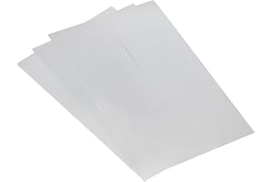 PATIKIL 12" Polarized Film Sheets, 3 Pack Adhesive Polarizer Linear Polarizing Filter for Screen, Photography, Lighting, 256m