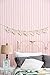 Mkono Macrame Woven Wall Hanging Fringe Garland Banner Bohemian Wall Decor Woven Home Decoration for Apartment Bedroom Living Room Nursery, 5
