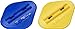 Clip2Keep Plastic Aerosol Straw Holder with Self-Adhesive Pad – Spray Can Nozzle Straw Clip for Corrosion Inhibitor, Gun Cleaner, Bike Chain Lubricant – 3 Blue & 3 Yellow Clips Included