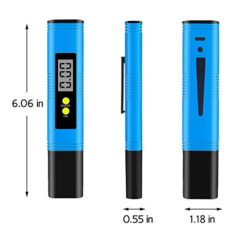 image for GDMONIN PH Meter, Accurate and Reliable Digital PH Meter 0-14 PH for H