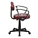 Flash Furniture Preston Football Swivel Task Office Chair with Arms