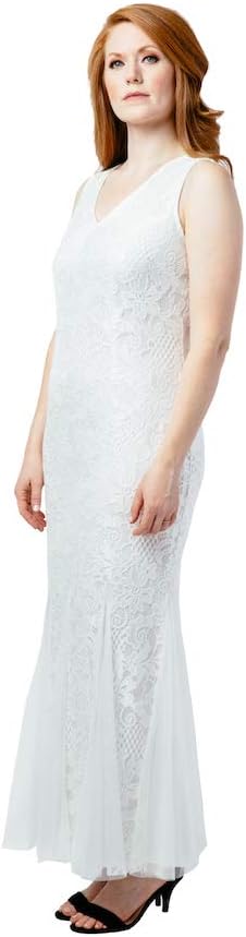candalite white lace dress