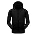 Men Women Lightweight Waterproof Rain Jacket UV Protect+Quick Dry Windproof Skin Coat Active Outdoor Hoodie Coat Cycling Running Sport Jacket with Storage Bag